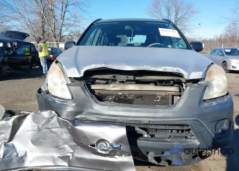 2005 Honda Cr-V Lx из США, поврежденный, VIN SHSRD78505U305441